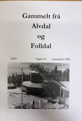 Omslag - Gammelt frå Alvdal og Folldal 2024