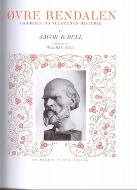 Omslag - Øvre Rendalen I (J.B.Bull H.Bull)
